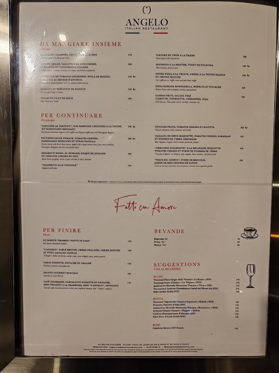 Menu Angelo - Terre D'italia-1